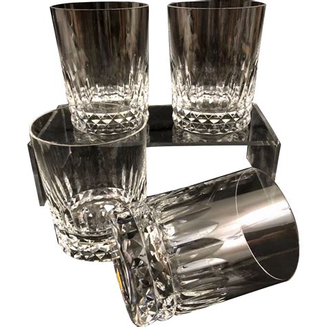 baccarat crystal old fashioned glasses.